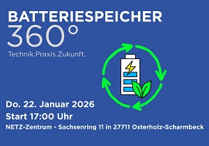 Veranstaltung Batteriespeicher