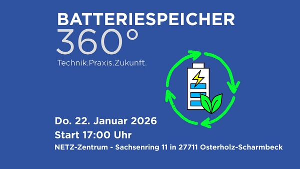 Banner Batteriespeicher 360° Veranstaltung Batteriespeicher © Landkreis Osterholz; CANVA