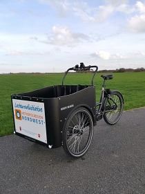 Lastenfahrrad Metropolregion E-Lastenrad © Landkreis Osterholz, Tobias Murken